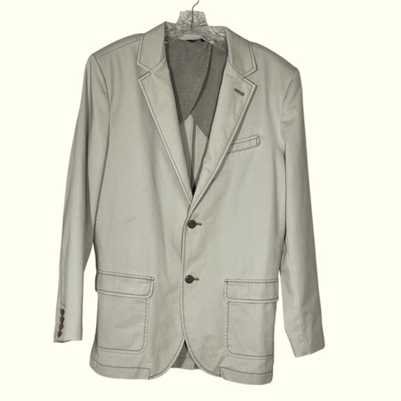 VINTAGE L.L.BEAN Khaki Tan Men's Sport Coat Blazer Size 42 - Picture 1 of 16